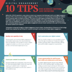 Thumbnail image of PDF handout describing 10 tips for museum digital engagement.